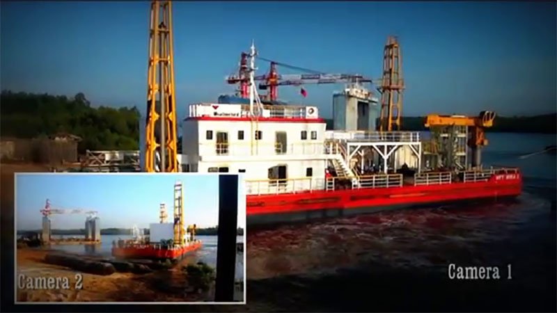 Well Test Barge 150 ft